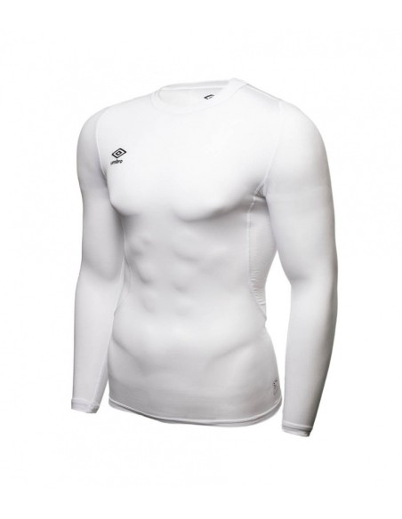 Camiseta Térmica Umbro Core L/S Crew Baselayer Blanca