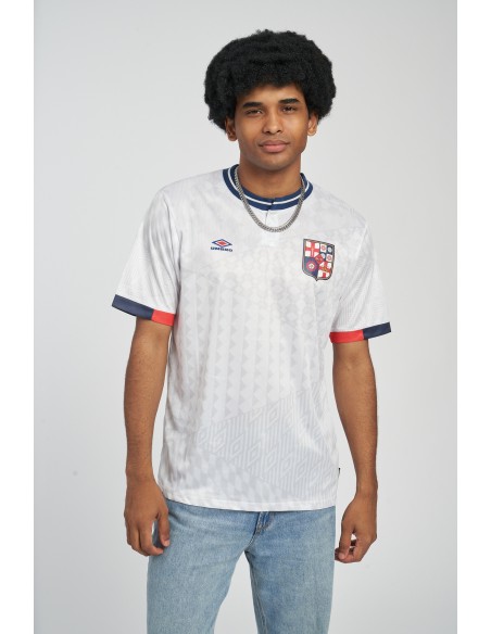 Camiseta Umbro England Iconic Blanca