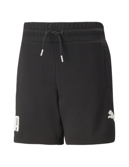 Short Power Puma Junior Negro