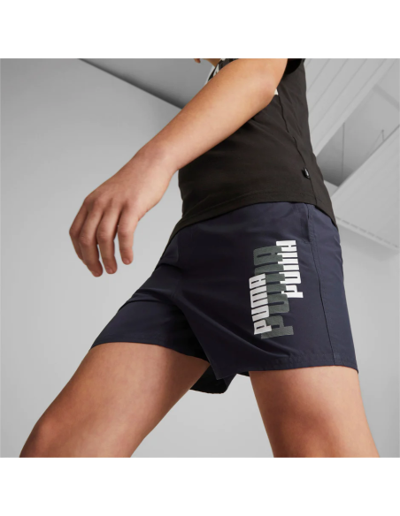 Short Logolab Puma Junior Marino