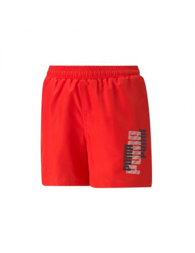 Short Logolab Puma Junior Rojo