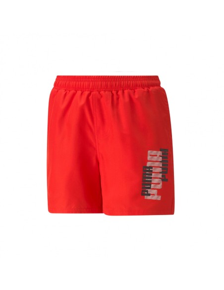 Short Logolab Puma Junior Rojo