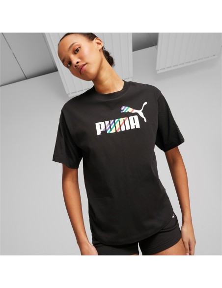 Camiseta Puma Mujer Ess+ Negra
