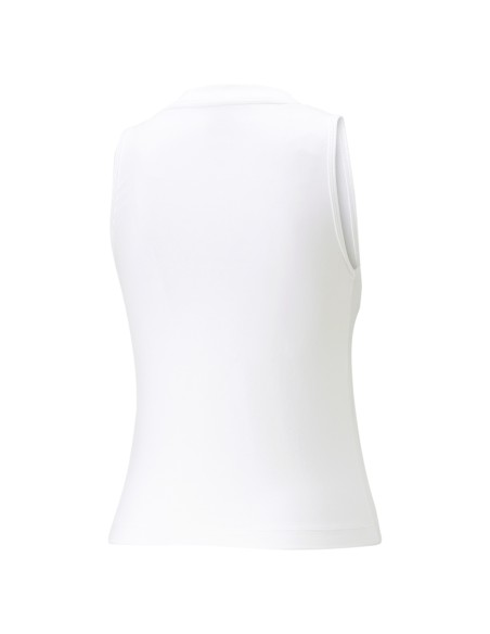Camiseta Puma Mujer Ess+ Blanca