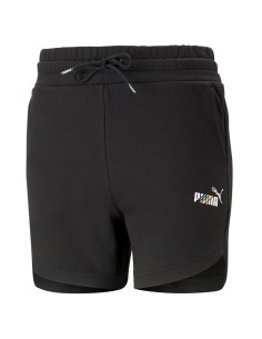 Short Puma Mujer Ess+ Negro