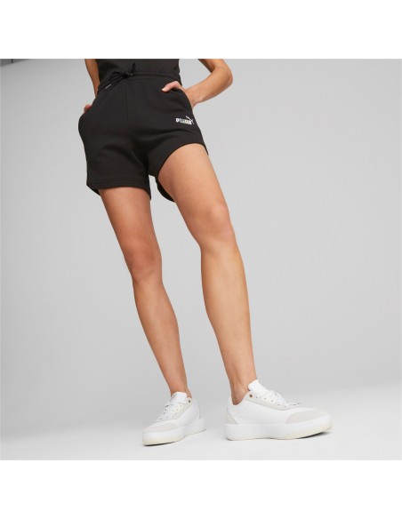 Short Puma Mujer Ess+ Negro