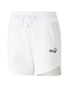 Short Puma Mujer Ess+ Blanco