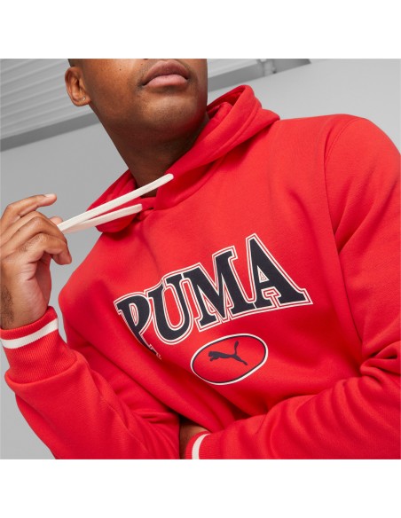 Sudadera Puma Squad Roja
