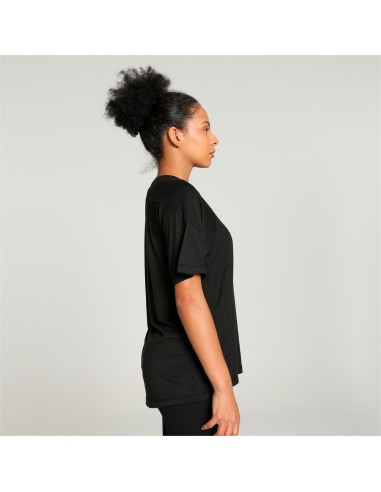 Camiseta Puma Mujer Evostripe Graphic Negra