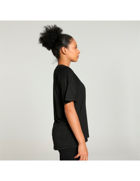 Camiseta Puma Mujer Evostripe Graphic Negra