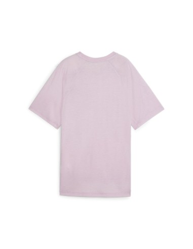 Camiseta Puma Mujer Evostripe Graphic Malva