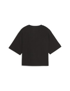 Camiseta Puma Mujer Power Cropped Negra 2