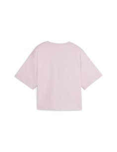 Camiseta Puma Mujer Power Cropped Malva 2