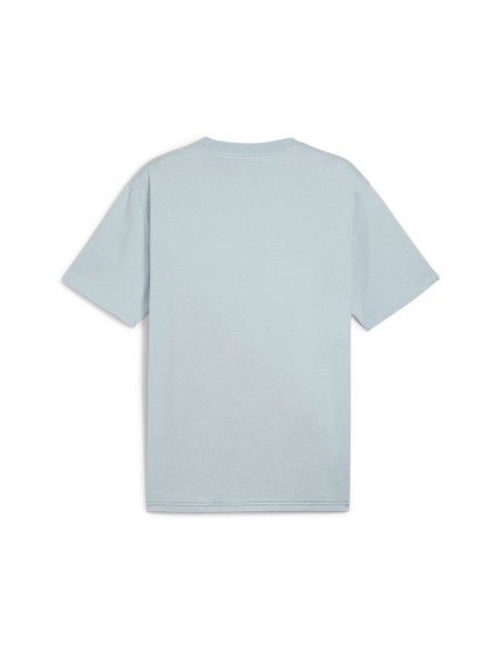 Camiseta Puma Hombre Power Colorblock Azul