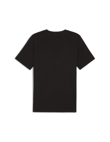 Camiseta Puma Logo Negra