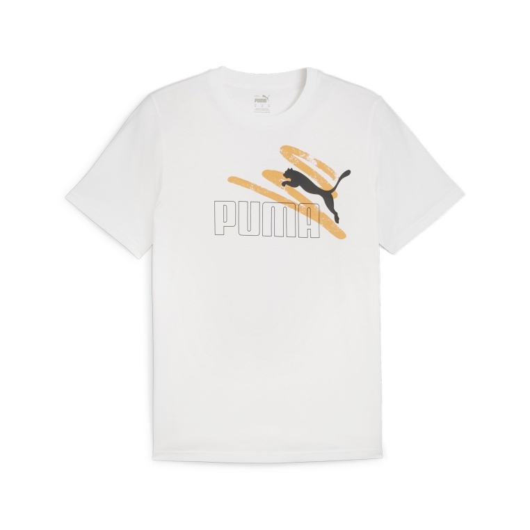 Camiseta Puma Logo Blanca