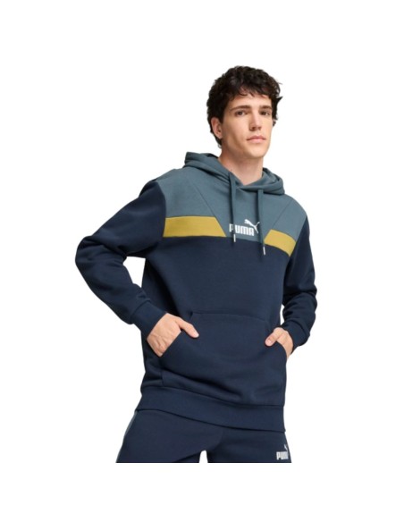 Sudadera Puma Hombre Power Azul