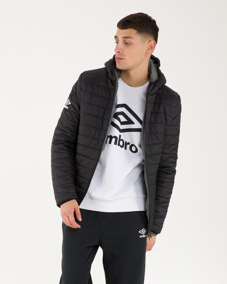 ANORAK UMBRO PADDED JACKET BLACK