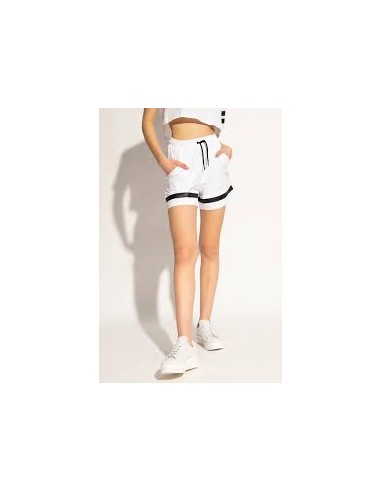 Short Fila Mujer Jaka High Waist Sporty Blanco