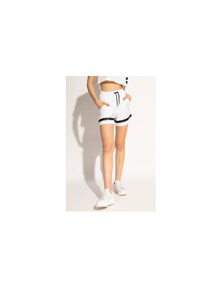 Short Fila Mujer Jaka High Waist Sporty Blanco