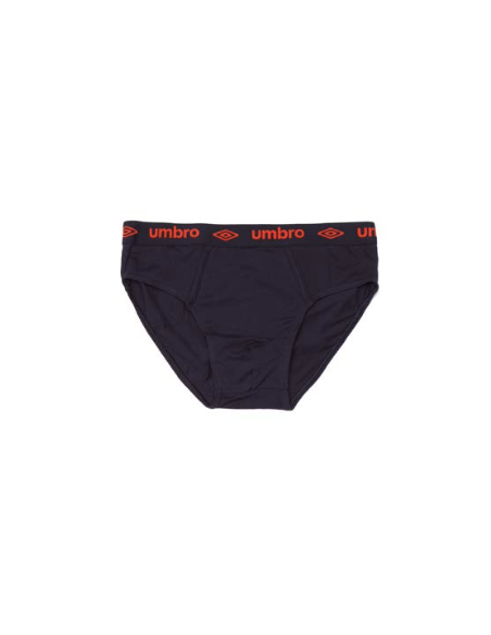 SLIP UMBRO COTTON MARINO Y NARANJA