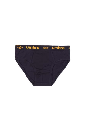 SLIP UMBRO COTTON MARINO Y AMARILLO