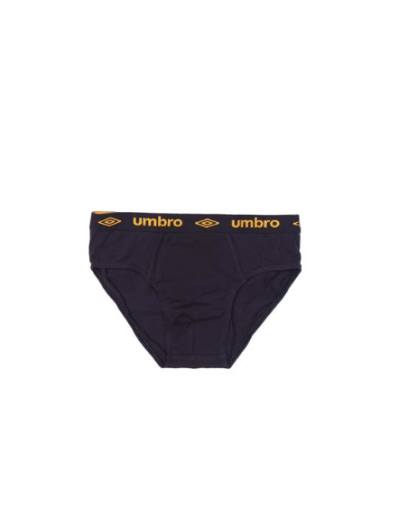 SLIP UMBRO COTTON MARINO Y AMARILLO