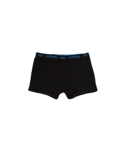 BOXER UMBRO COTTON NEGRO Y AZUL