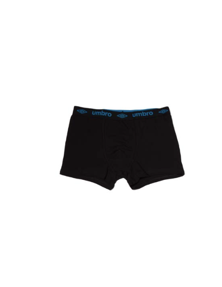 BOXER UMBRO COTTON NEGRO Y AZUL