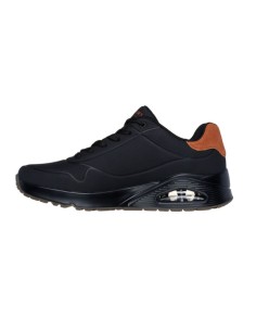 Zapatilla Skechers Hombre Uno - Suited On Air Negra 2