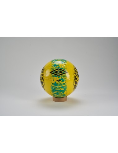 Balón de Fútbol Umbro Formation Recreational Safety Yellow / Black / Golf Green