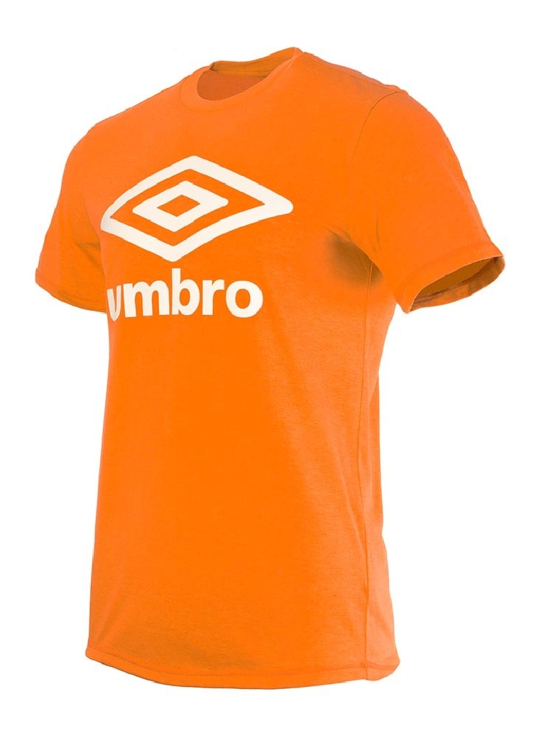 Camiseta Umbro Wardrobe Large Logo Orange / White