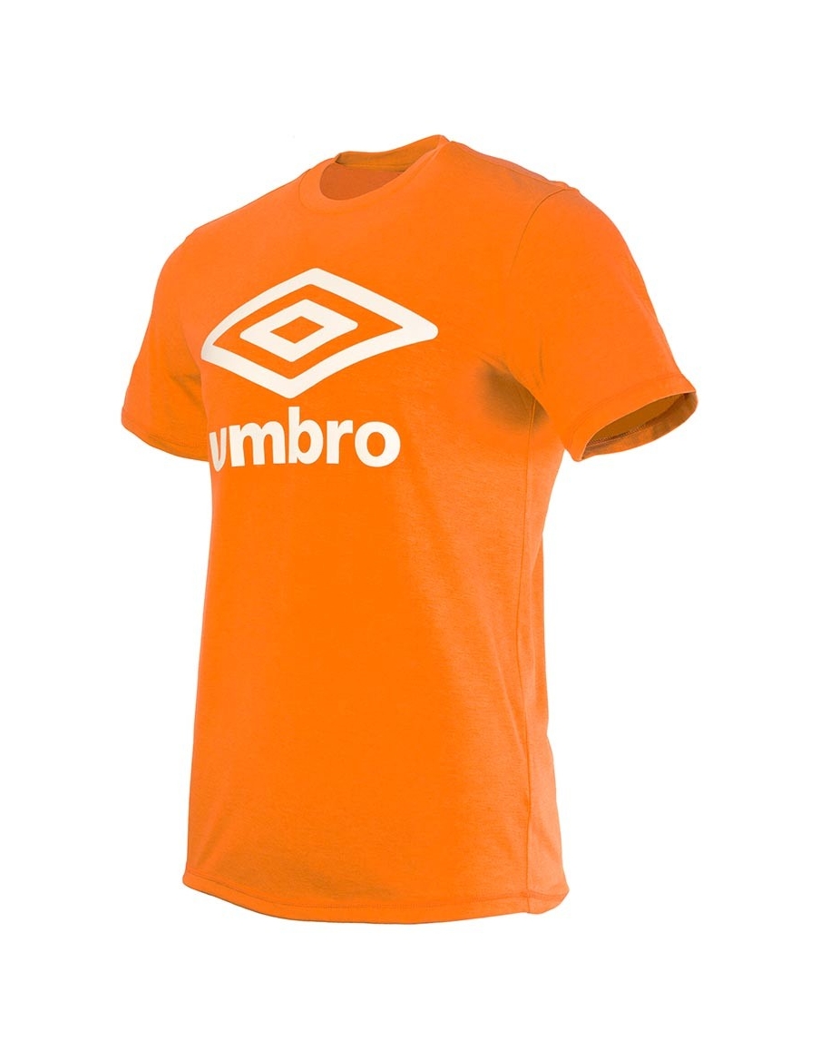 Camiseta Umbro Wardrobe Large Logo Orange / White