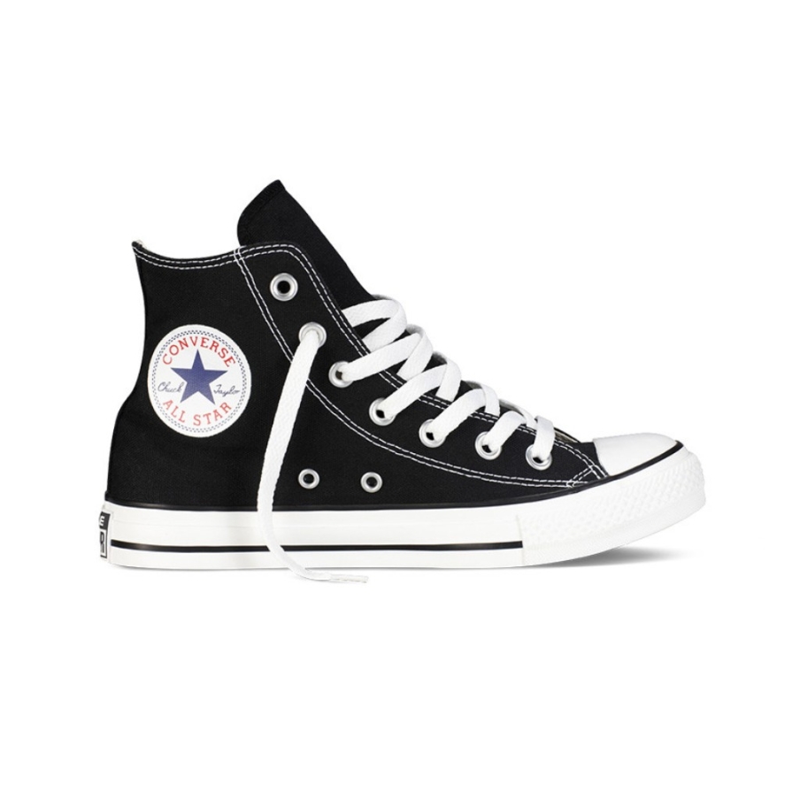 Zapatilla Chuck Taylor All HI Stars Converse Junior Negra