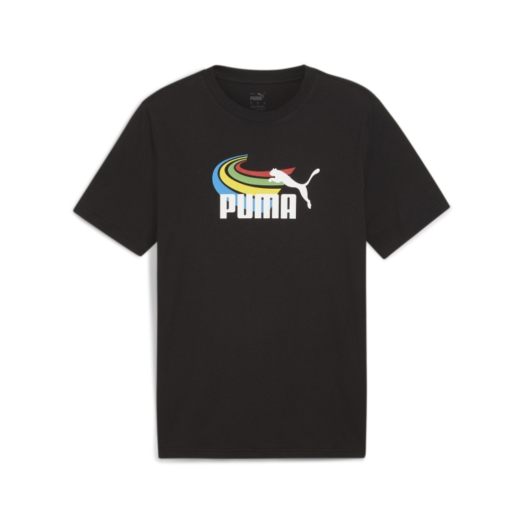 Camiseta Puma Graphics Summer Sports Negra