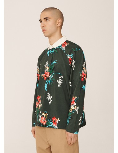 POLO UMBRO YMC Aloha Print Jersey Shirt Floral Multi