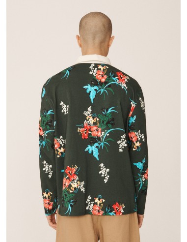 POLO UMBRO YMC Aloha Print Jersey Shirt Floral Multi