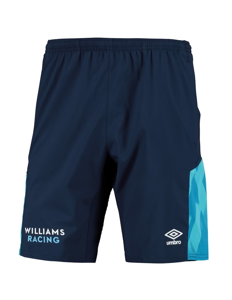 Camiseta Umbro Williams Racing Woven Short Peacoat / Diva Blue