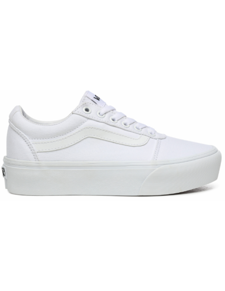 Zapatilla Vans mujer WM Ward Platform (Canvas) Blancas