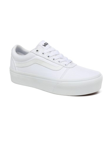 Zapatilla Vans mujer WM Ward Platform (Canvas) Blancas