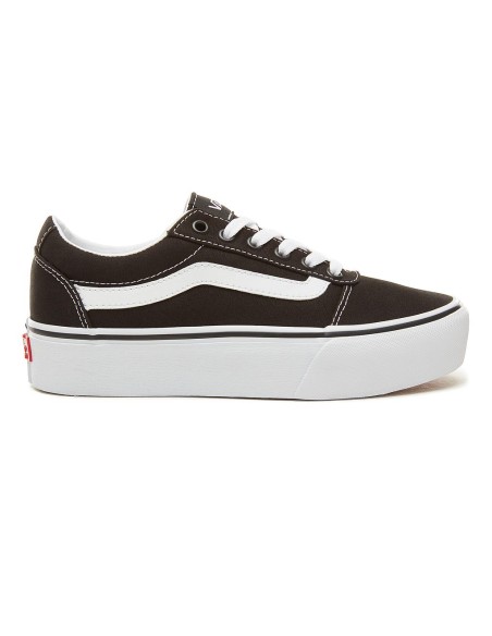 Zapatilla Vans Mujer Ward Platform Negra