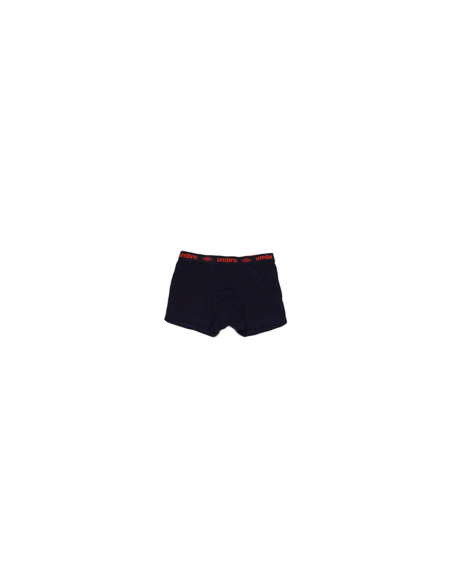 BOXER UMBRO COTTON MARINO Y NARANJA