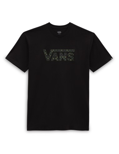 Camiseta Vans Checkered Negra