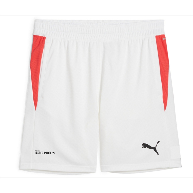 Short Puma Individual Pádel Blanco