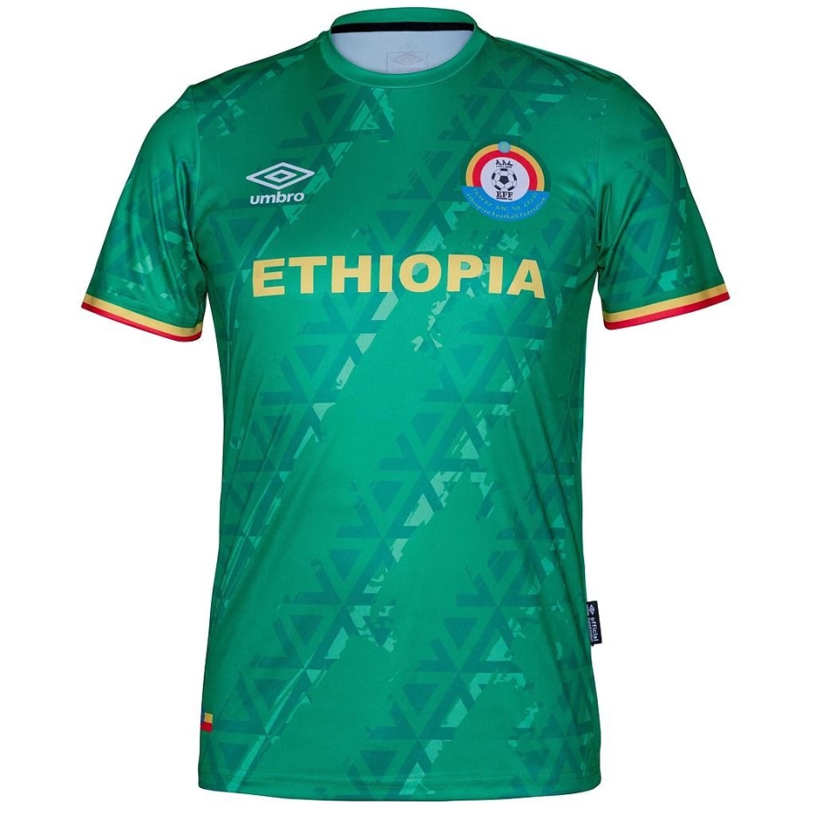 Umbro Ethiopia Home Replica SS Jersey