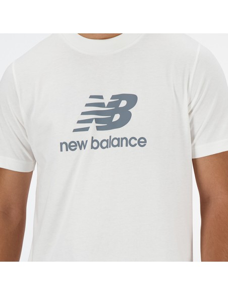 Camiseta New Balance Hombre Blanca