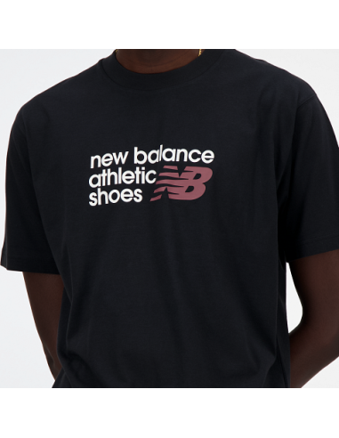 Camiseta New Balance Hombre Negra