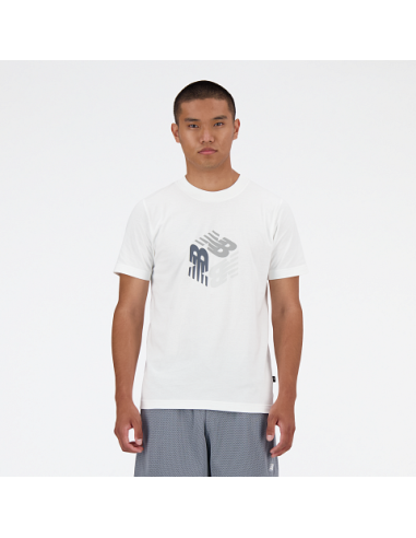 Camiseta New Balance Hombre Blanca