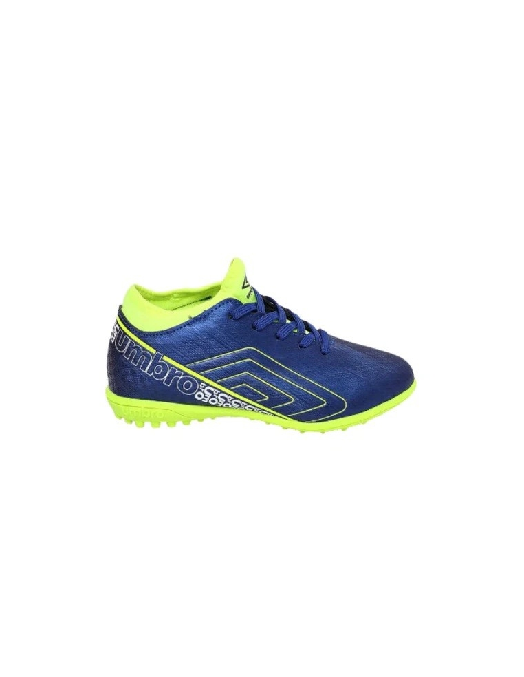 Bota de Fútbol Umbro Spirito Tf - Jnrsodalite Blue / Lime Punch / White