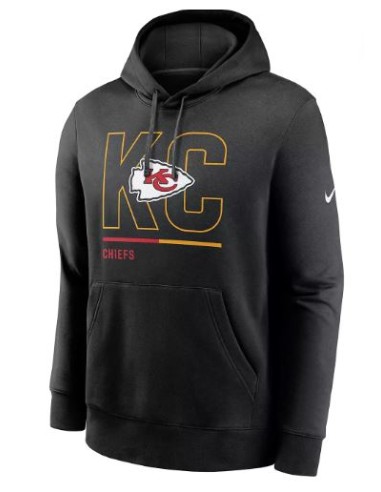 Sudadera Nike Kansas City Chiefs City Negra